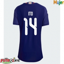 Camiseta Japón Junya Ito #14 Primera Equipación para mujer Mundial 2026 manga corta